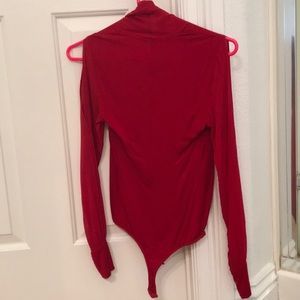 bebe Tops - Bebe red dressy blouse bebe Tops - Bebe red dressy blouse